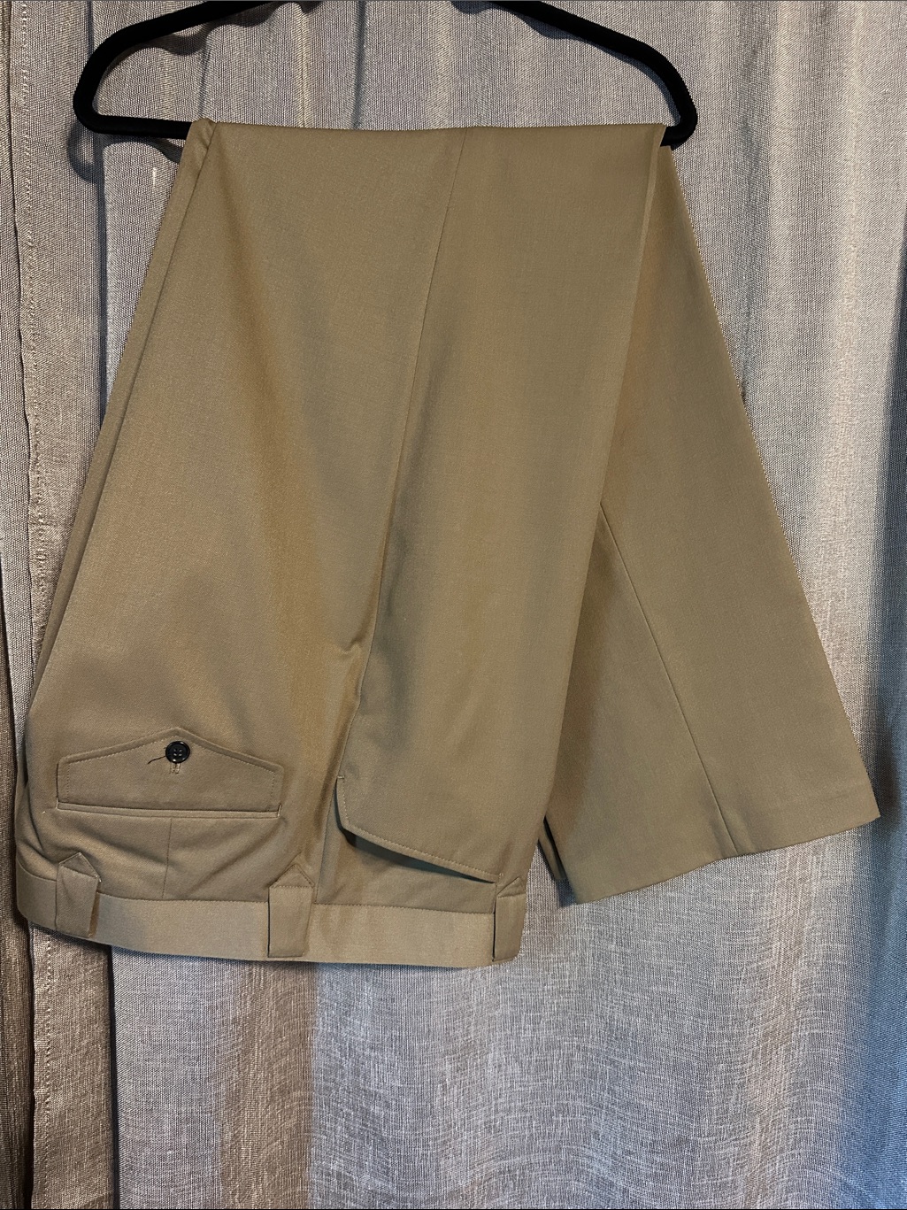 Men's Tan Chinos - Classic Straight Fit